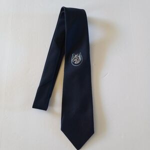 Vintage Califorina Ranchwear Western Blue Tie Embroidered Horse & Horseshoe